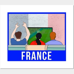 France Fans Posters and Art